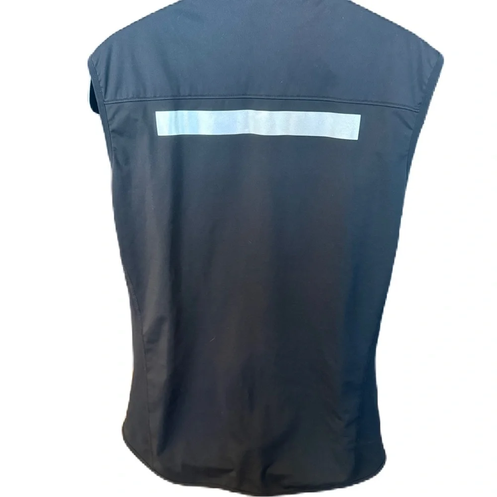 Nike Running Dri-Fit Vest High Vis Black Men’s Shell Grade Fleece Outdoor  L